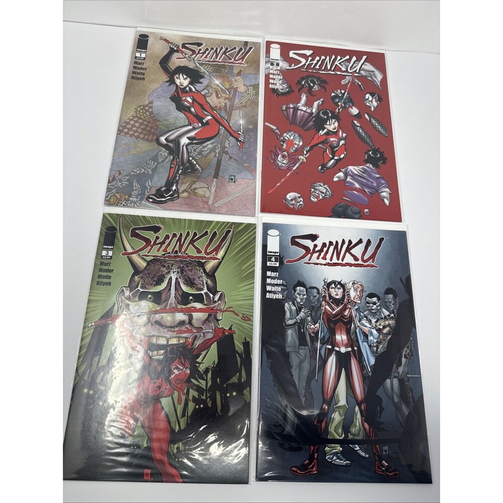 Shinku 1-4 Image Comics 2011 Ron Marz 1 2 3 4